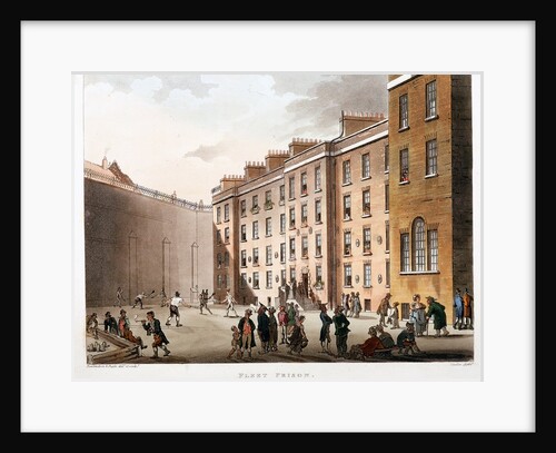 Inner court, Fleet Prison, London by Anonymous