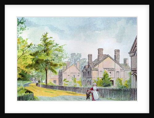 Workers' cottages at Bournville by Anonymous