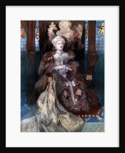 Ellen Terry in "Henry VIII" by Anonymous