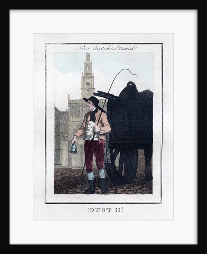 Dustman on New Church Strand by Anonymous