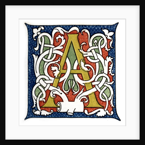 Initial letter A by Anonymous