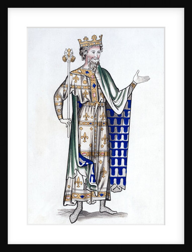 Late 12th century king by Anonymous