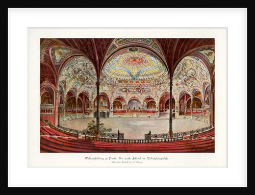 The Great Ballroom in the Palace of Electricity by Anonymous