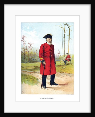 A Chelsea pensioner by Anonymous