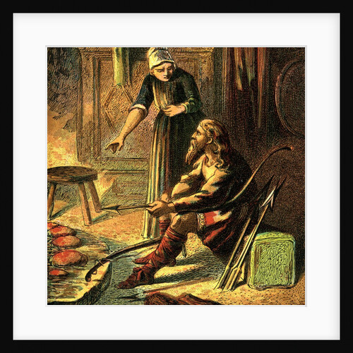 King Alfred and the cakes by Anonymous