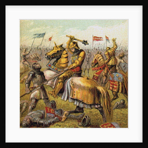 Battle during the War of the Roses by Anonymous
