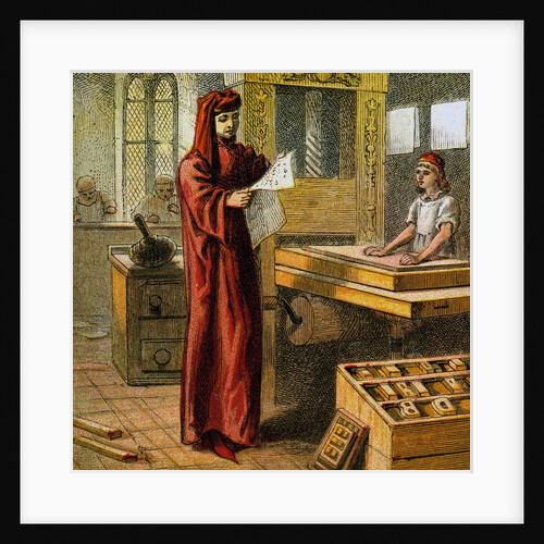 The first English printer by Anonymous
