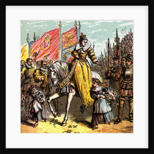 Queen Elizabeth's accession by Anonymous