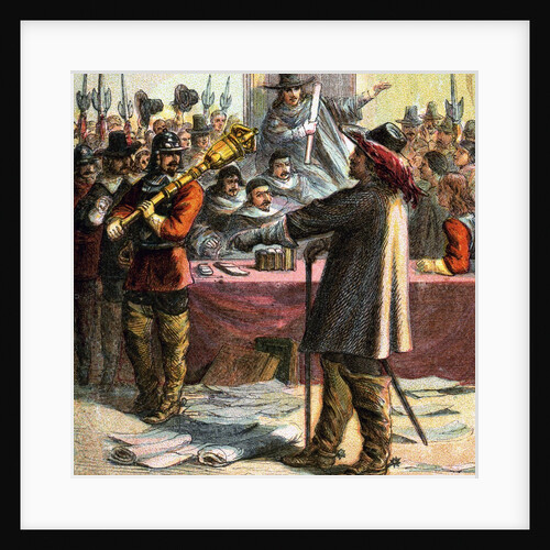 Cromwell turning out Parliament by Anonymous