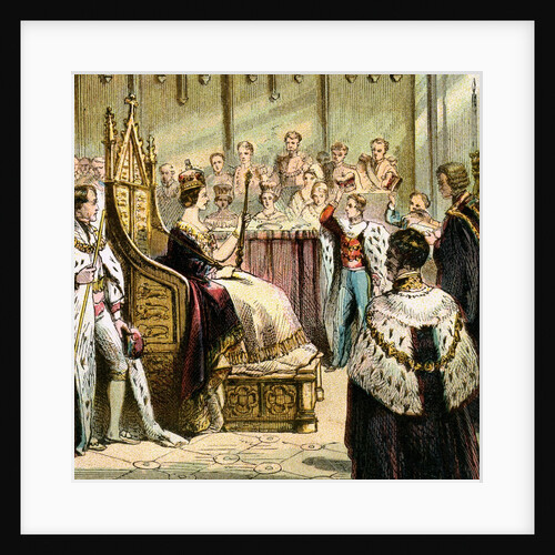 Coronation of Queen Victoria by Anonymous