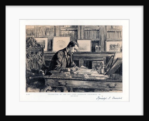 Lord Randolph Churchill by Anonymous