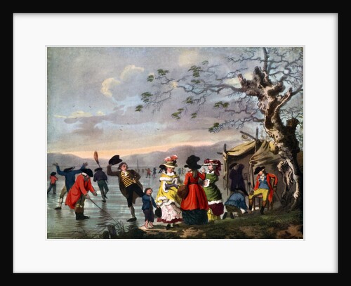 Winter Amusement: A View in Hyde Park from the Sluice at the East End by Anonymous