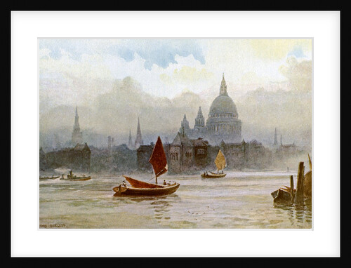 The Thames by Frederick Burgess