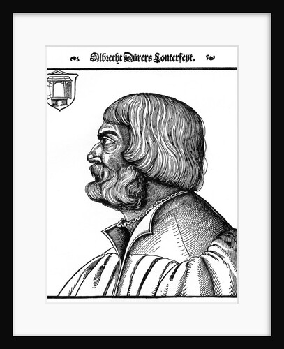 Profile portrait of Albrecht Durer by Anonymous