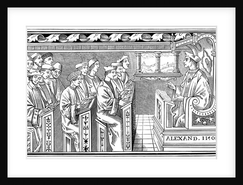 16th century schoolhouse by Anonymous