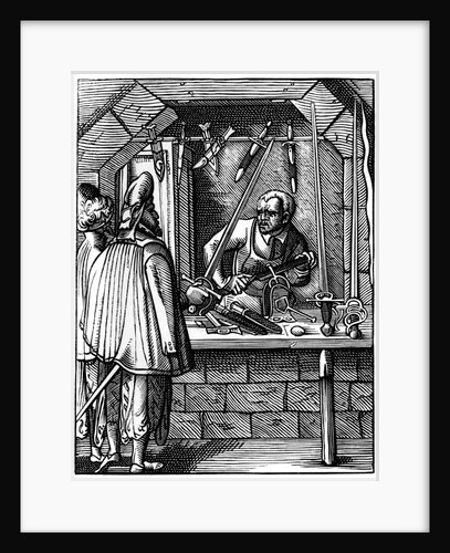 16th century sword maker by Anonymous