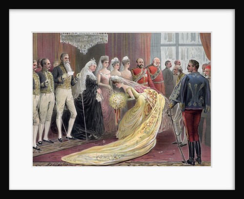 Queen Victoria in Jubilee Drawing Room by Anonymous