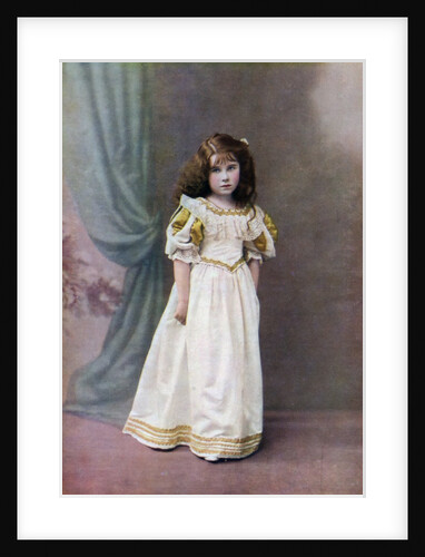 Lady Elizabeth Bowes-Lyon at age six by Anonymous