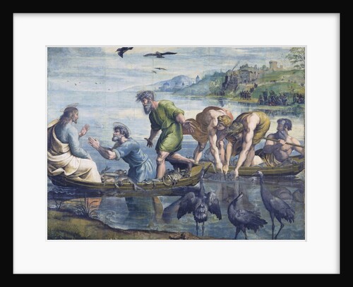 Cartoon for The Miraculous Draught of Fishes by Raphael and studio