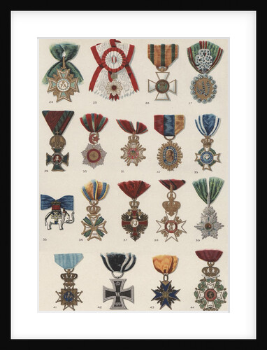 Decorations of Honor by Anonymous