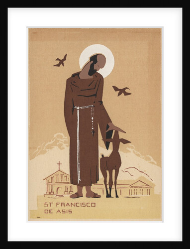 St. Francisco de Asis by Anonymous