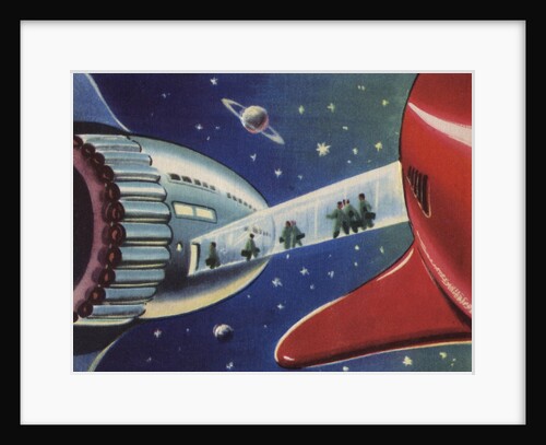 Rockets with walkway by Anonymous
