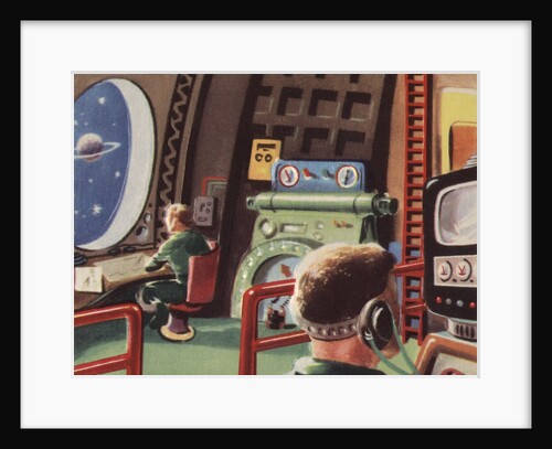 Space command station by Anonymous