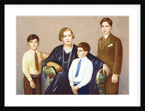 Yugoslav Royal Family by Anonymous