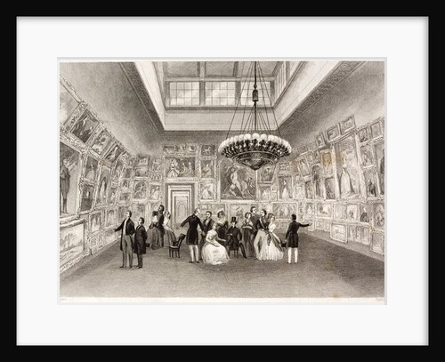 The Royal Academy, a private view by Anonymous