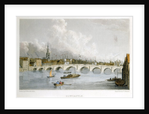 Tyne River scene by Anonymous