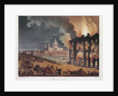Fire in London by Anonymous