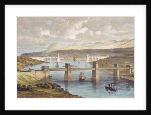 Britannia Tubular Bridge by Anonymous
