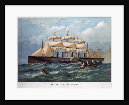 Great Eastern on the ocean by Anonymous