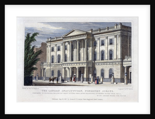 The London Institution by Anonymous