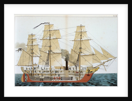 Transitional ship by Anonymous