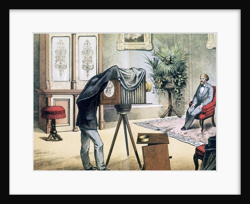 Portrait photographer's studio by Anonymous