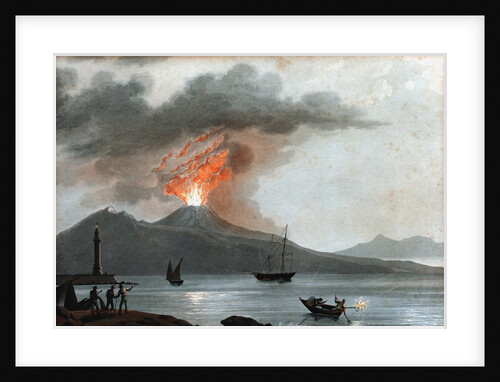 Eruption of Vesuvius by Anonymous