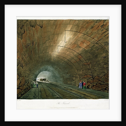 Railway tunnel by Anonymous