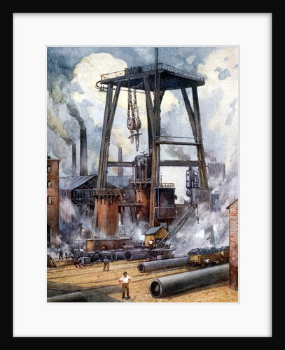 Steel works by Anonymous
