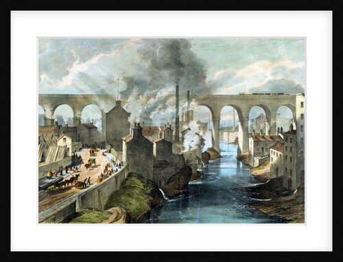 Stockport viaduct in Greater Manchester by Anonymous