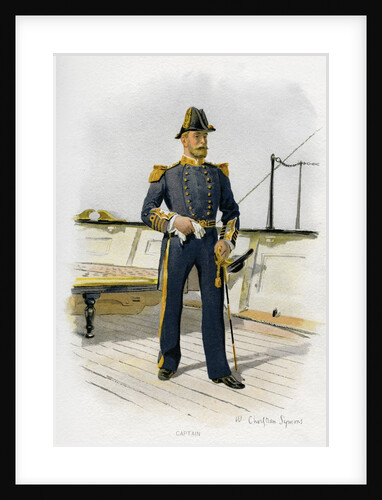 Royal Navy Captain by Anonymous