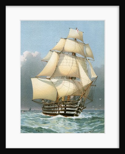 HMS 'Victoria' by Anonymous