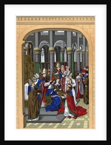 Coronation of Charles V, King of France by Anonymous
