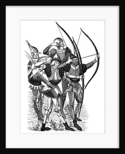 Frankish archers by Anonymous