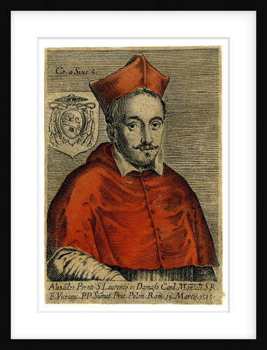 Cardinal Alexander Perett by Anonymous