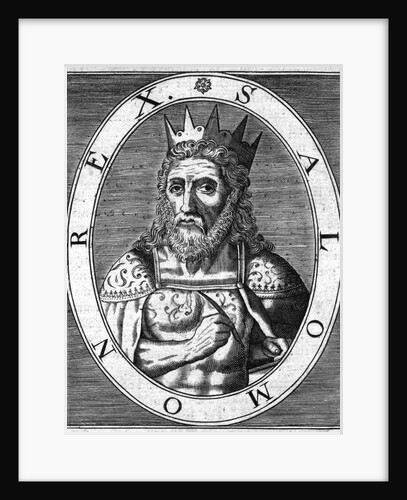 Portrait of King Solomon by Anonymous