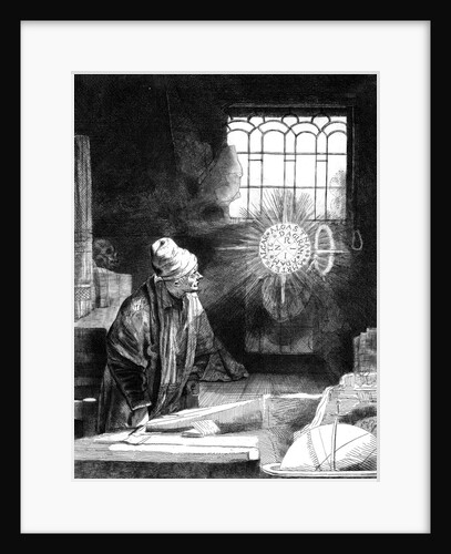 Dr Faustus in his study by Anonymous