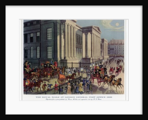 The Royal Mails at London General Post Office by Anonymous