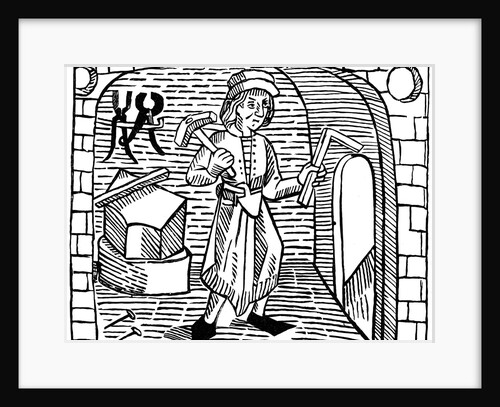 Smith in workshop by Anonymous