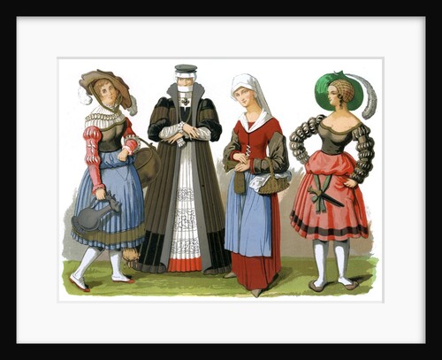 Swiss costumes by Anonymous
